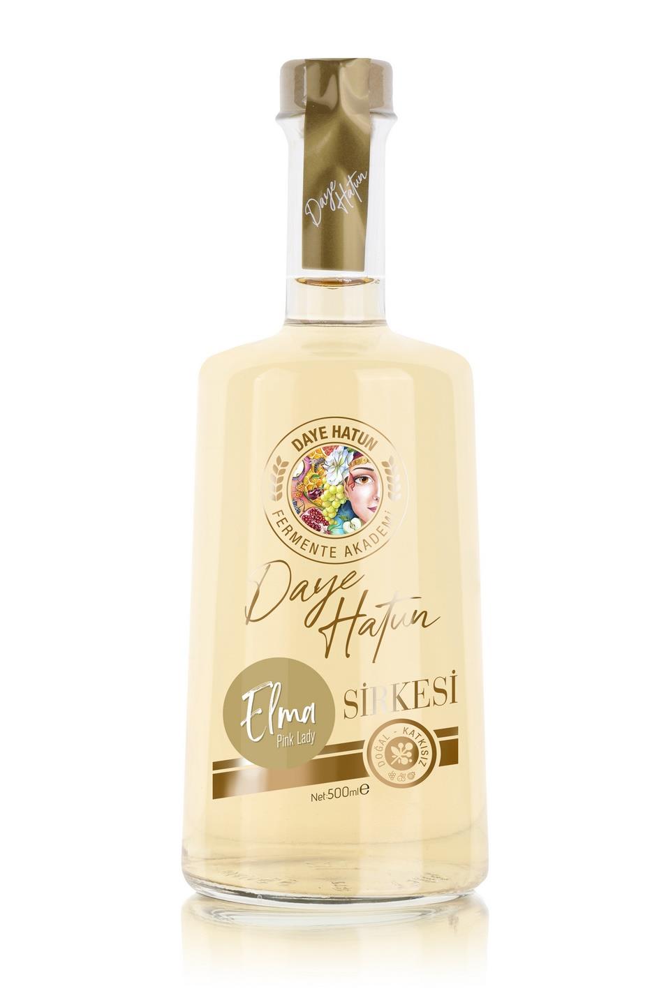 Pink Lady Elma Sirkesi / Apple Cider Vinegar (Doğal Fermente Canlı Sirke / Naturally Fermented / 500 Ml)
