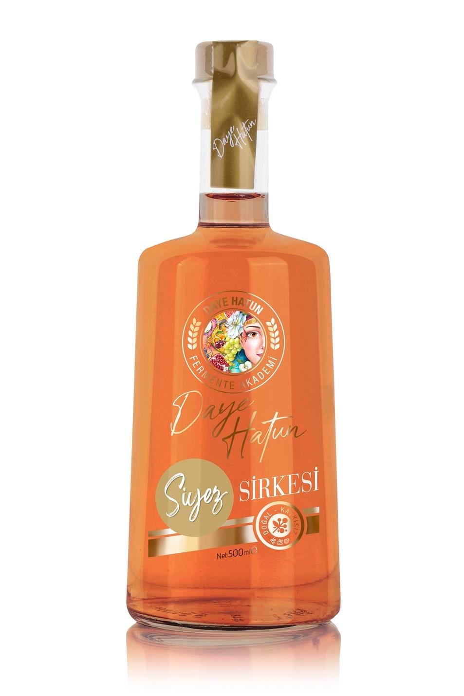 Siyez Sirkesi / Einkorn Wheat Vinegar (doğal Fermente Canlı Sirke / Naturally Fermented / 500 Ml)