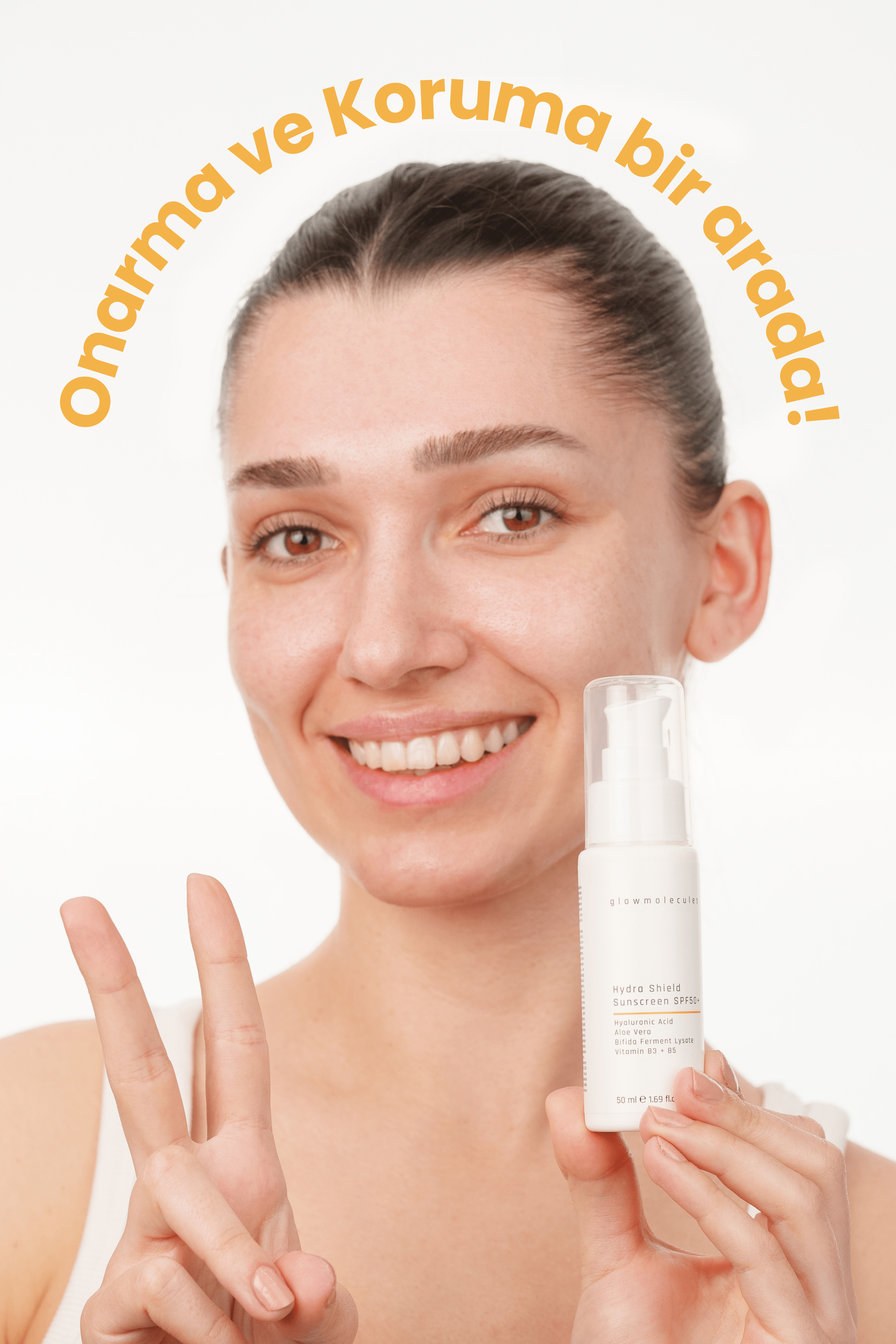 Güneş Koruyucu Krem Hydra Shield Sunscreen SPF50+
