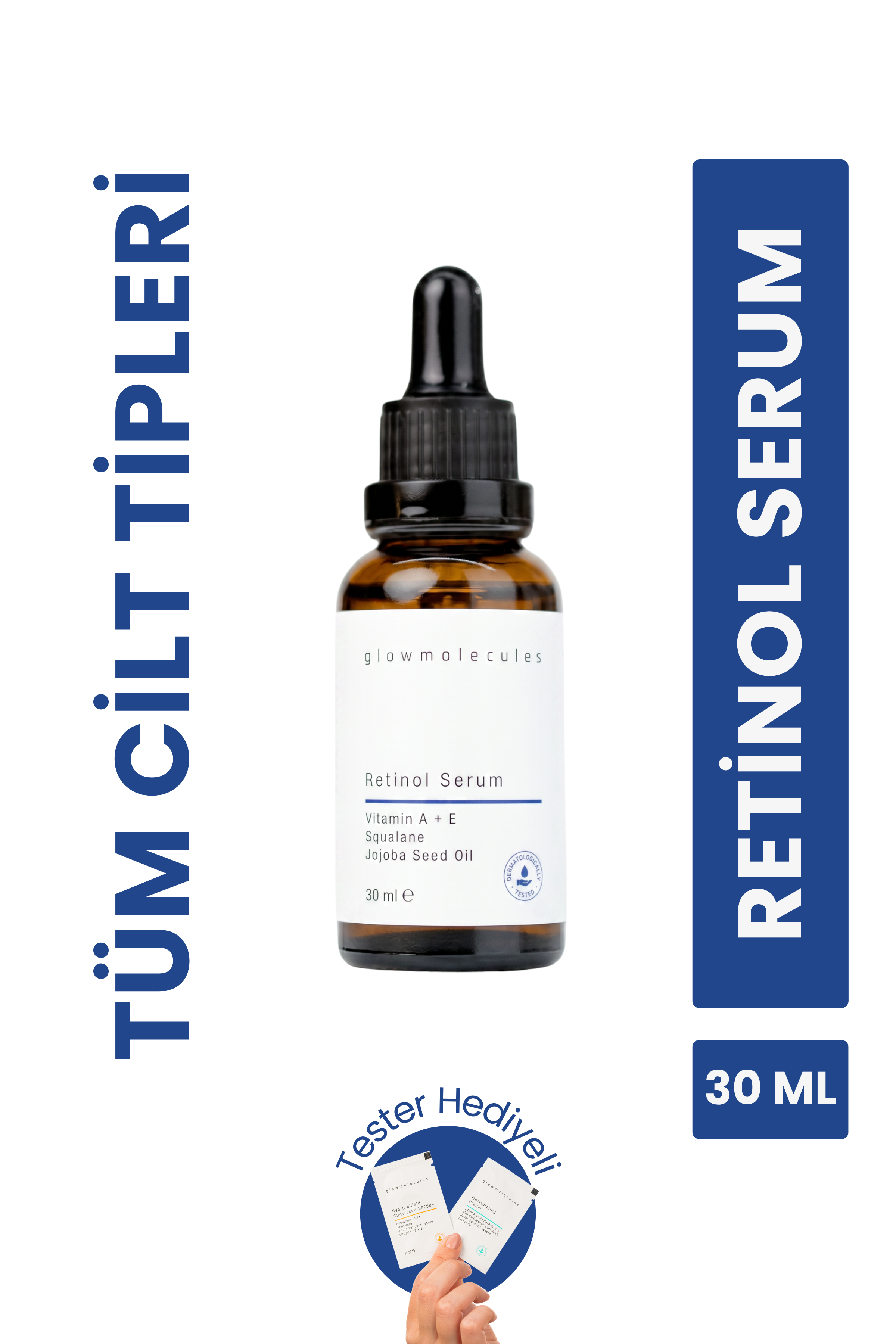 Yaşlanma Karşıtı Retinol Serum (30 ML)