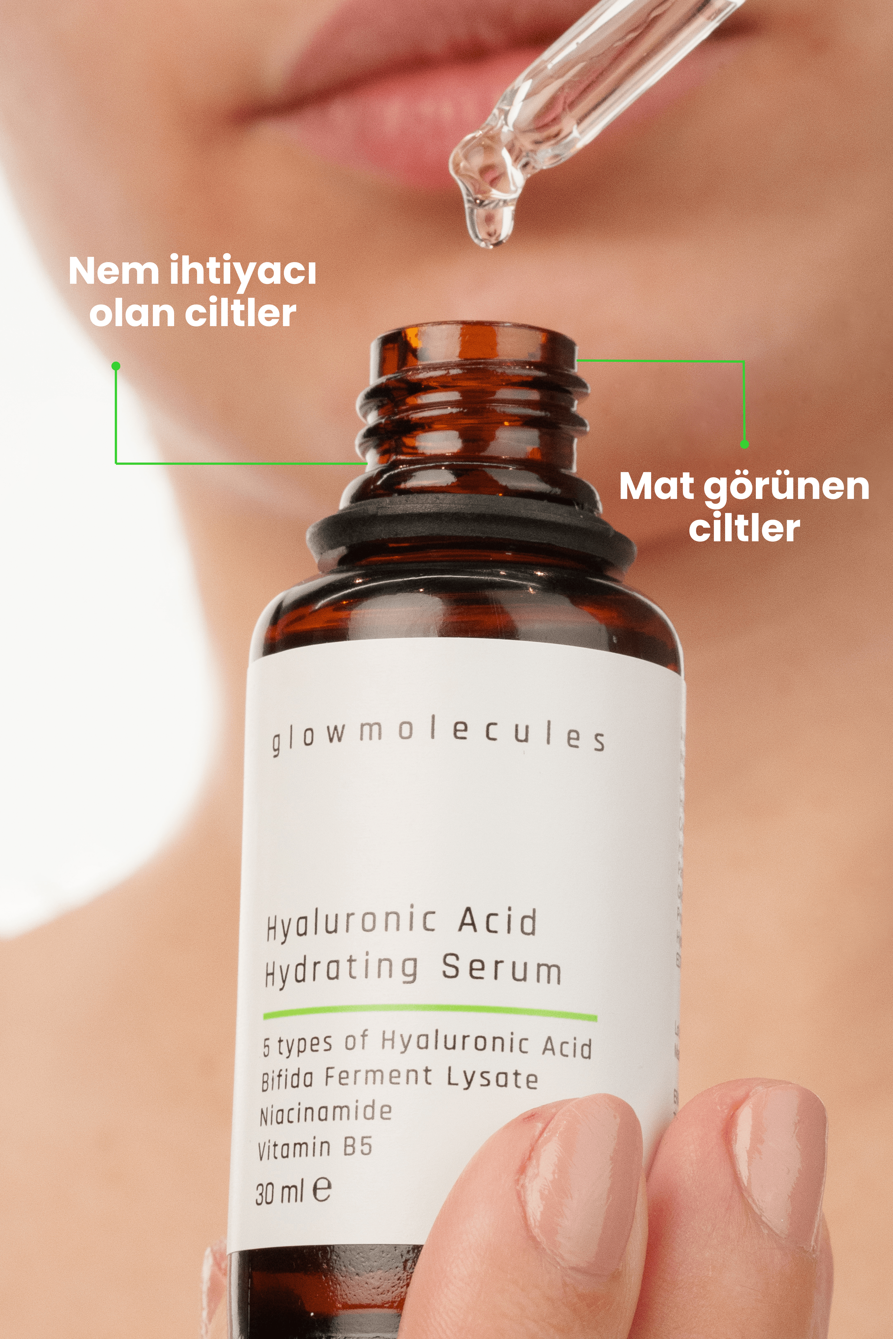 Nemlendirici Serum - Hyaluronic Acid Hydrating Serum (30 ML)