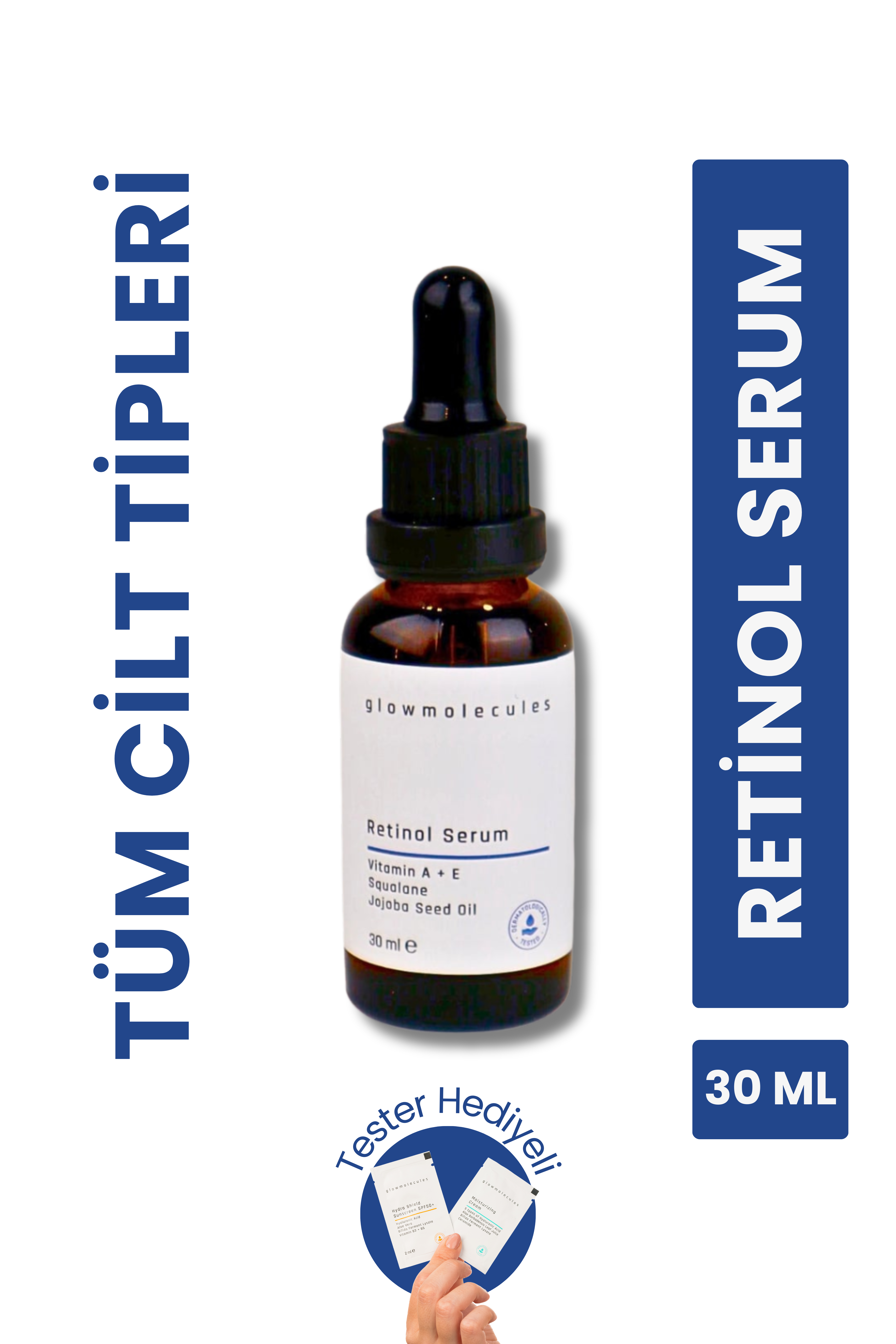 Yaşlanma Karşıtı Retinol Serum (30 ML)