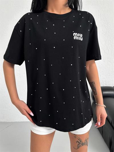 Full Taş İşlemeli Tişört