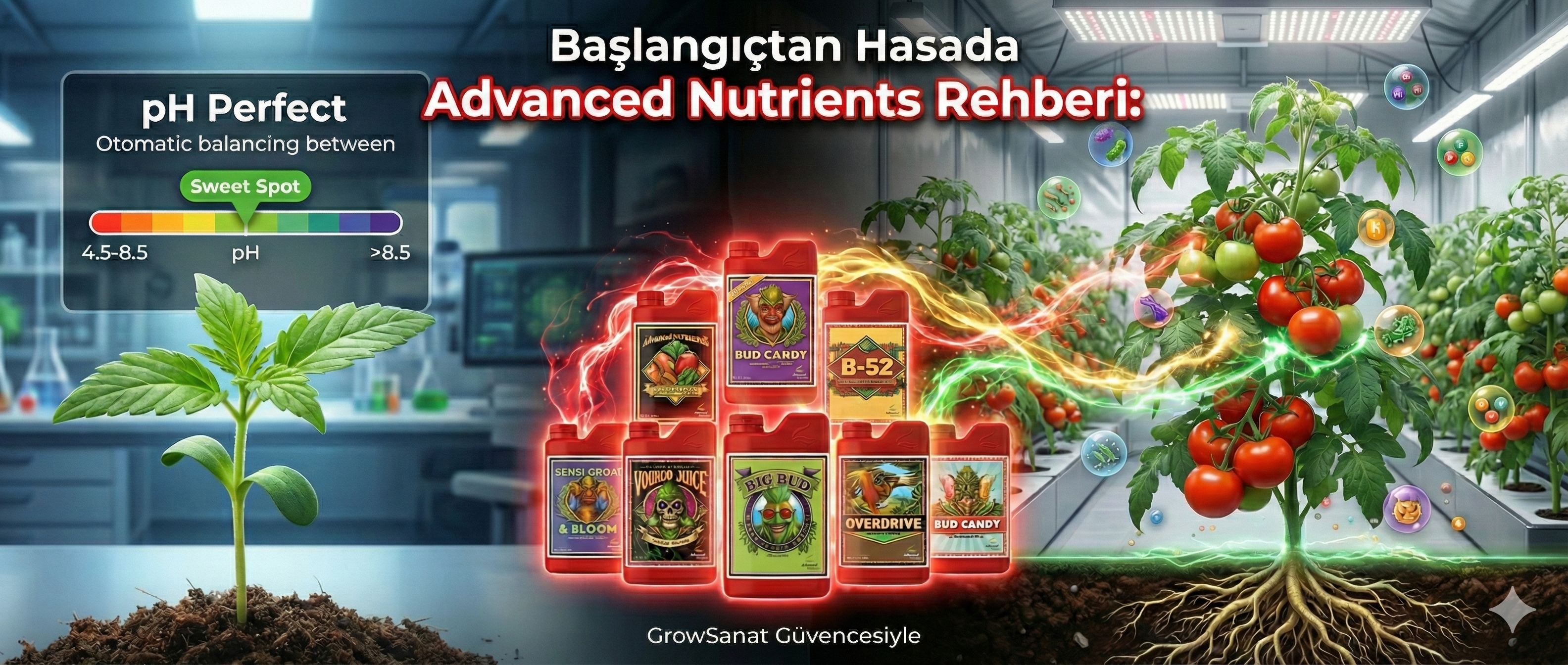 Başlangıçtan Hasada Advanced Nutrients Kullanım Rehberi