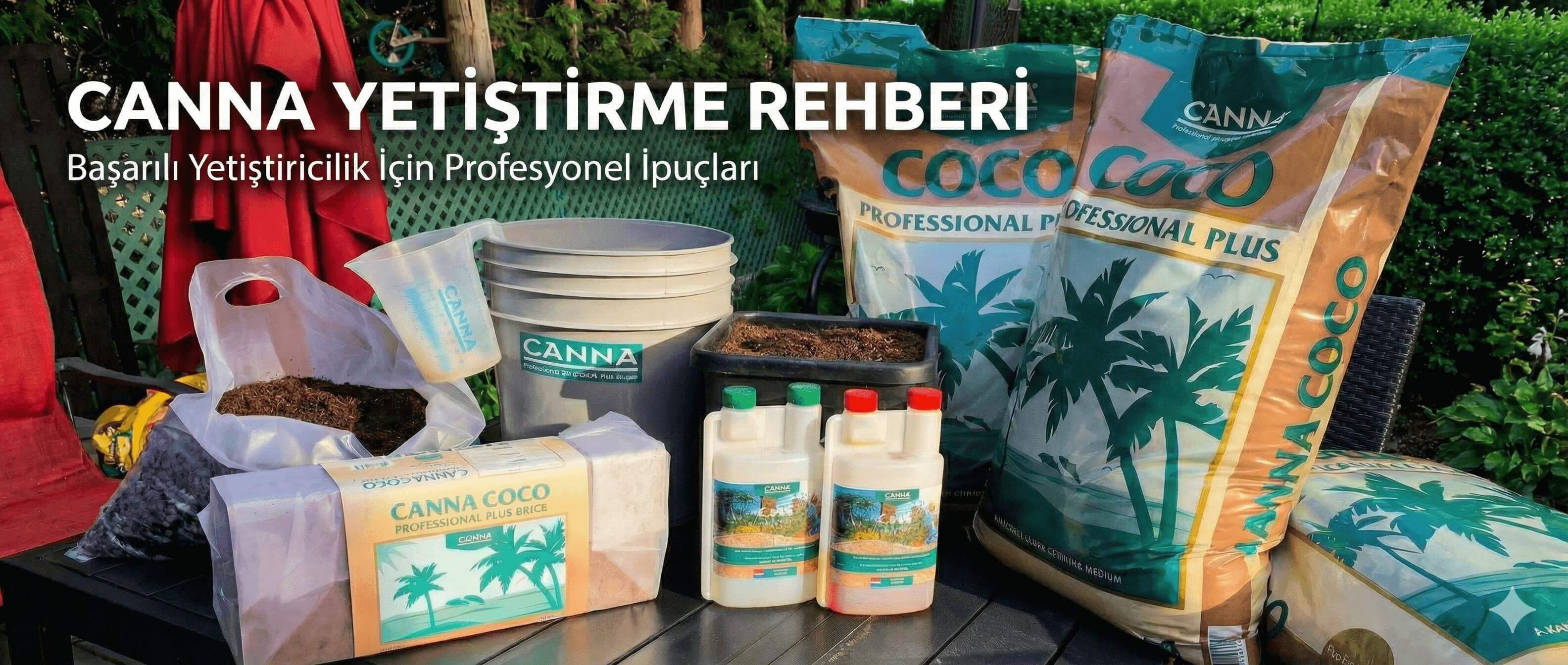 Canna Terra Professional Toprak ve Medya Çeşitleri
