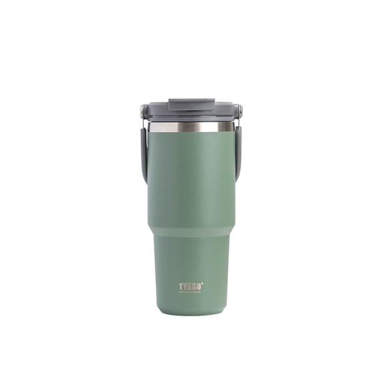Tyeso Dailyneed Vakumlu Paslanmaz Çelik Yeşil Termos, 600 ml