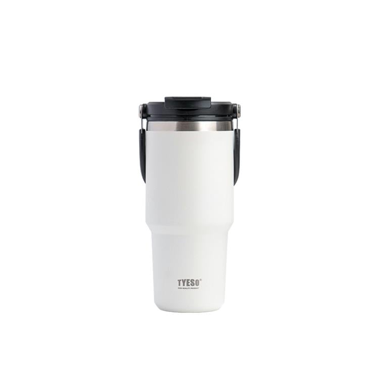 Tyeso Dailyneed Vakumlu Paslanmaz Çelik Beyaz Termos, 600 ml