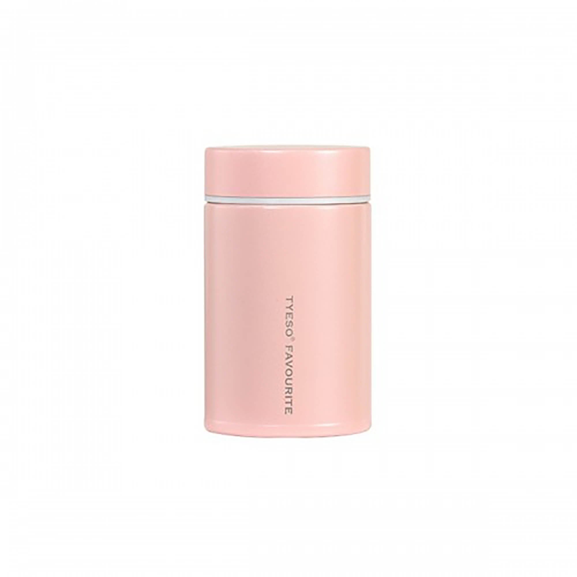 Tyeso Gourmet Anne Bebek Mama Vakumlu Cep Boy Pembe Termos, 260 ml