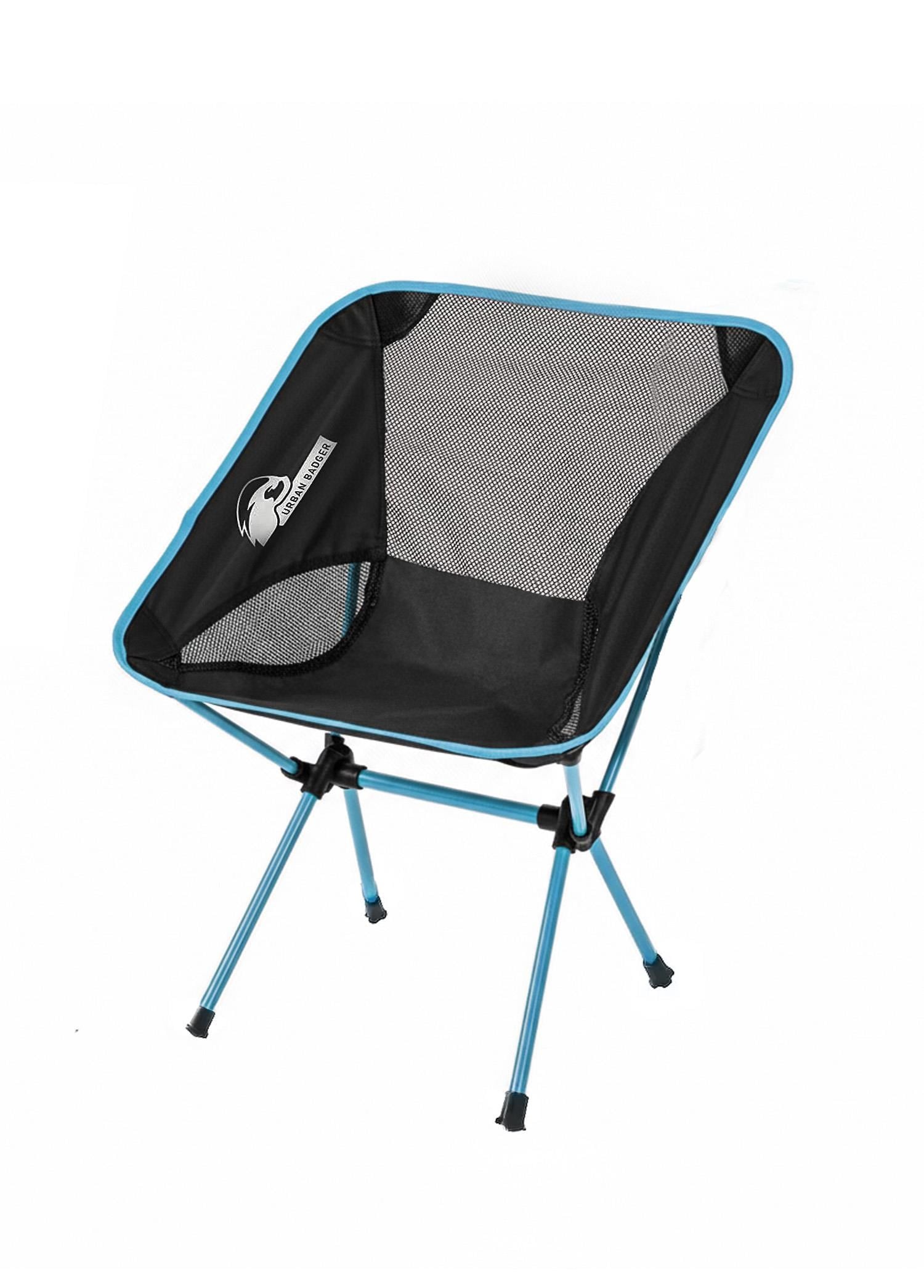 Urban Badger Açık Mavi Loki Sandalye Teleskopik 950 gr 7050 Alüminyum Ultra Hafif 600D Oxford Kumaş