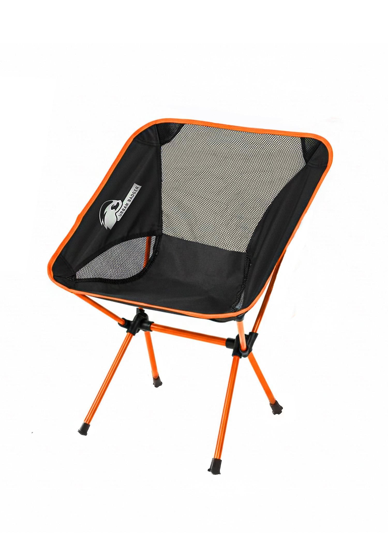 Urban Badger Turuncu Loki Sandalye Teleskopik 950 gr 7050 Alüminyum Ultra Hafif 600D Oxford Kumaş