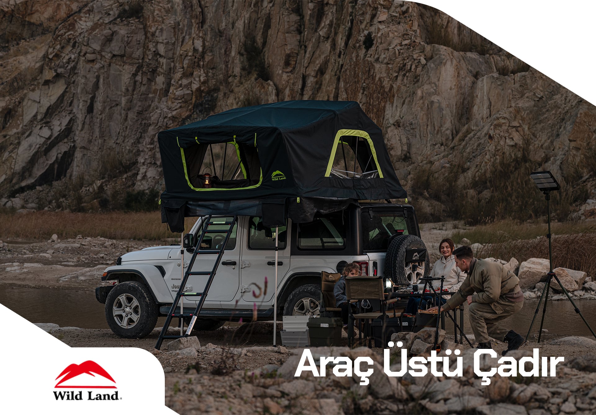 Wild Land Araç Üstü Çadır