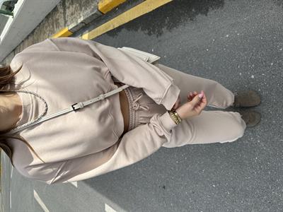 MARKA MODEL BEJ EŞOFMAN TAKIM