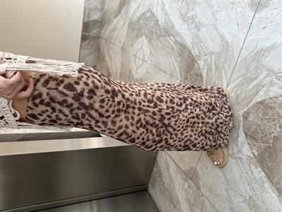 MARKA MODEL LEOPAR TÜL ETEK