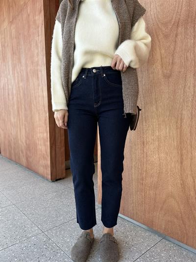 ORJ MARKA LACİVERT BOY FİT JEAN