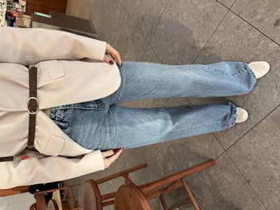 ORJ MARKA MAVİ BAGGY JEAN PANTOLON