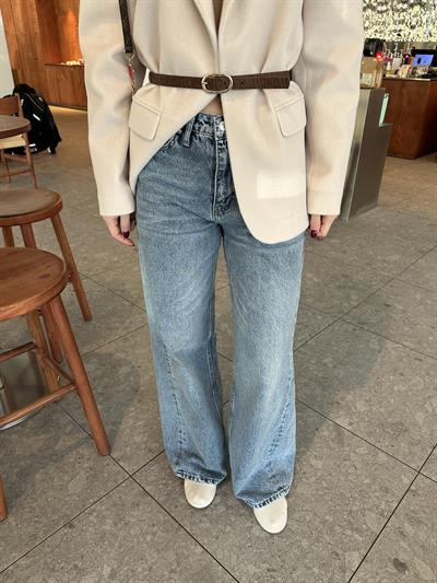 ORJ MARKA MAVİ BAGGY JEAN PANTOLON