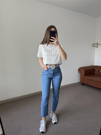 Orj Marka Mavi Mom Fit Jean