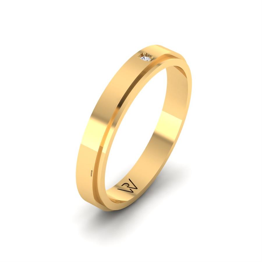 Alliances Avec Pierres Femme Blossomex Or Jaune