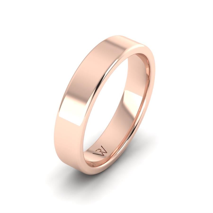 Alliances classiques homme Smart View Or Rose