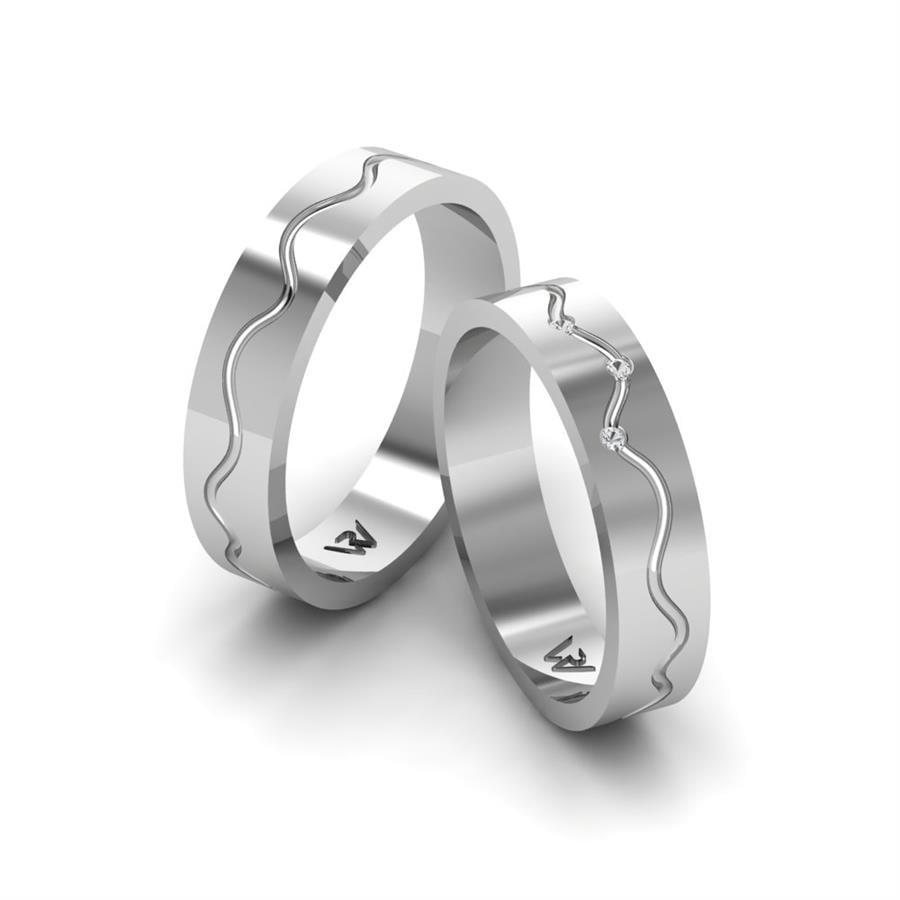 Alliances Classiques Warmth Or Blanc