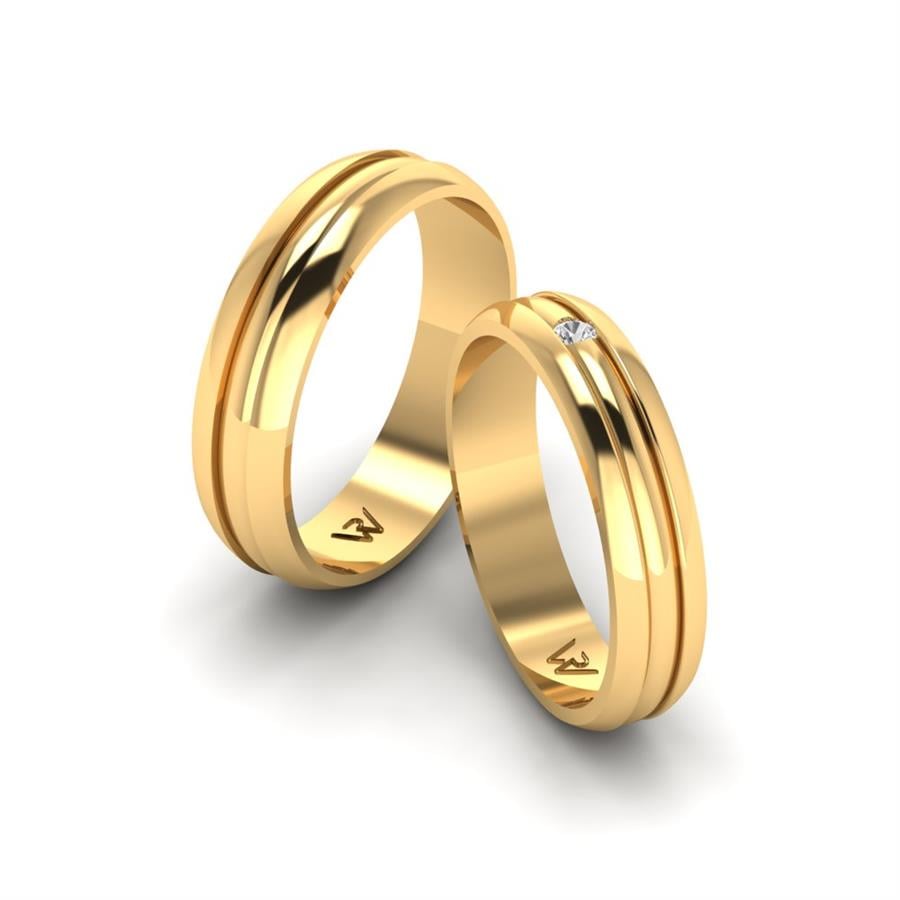 Alliances Modernes Adulation Or Jaune