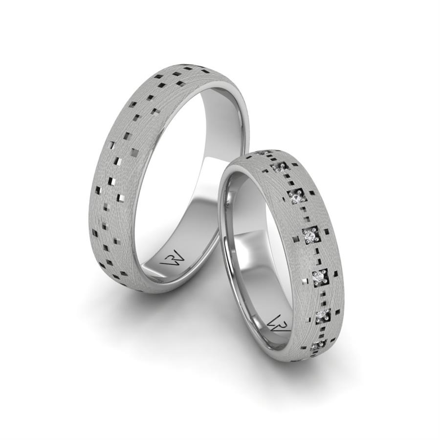Alliances modernes Alluring Island Or Blanc