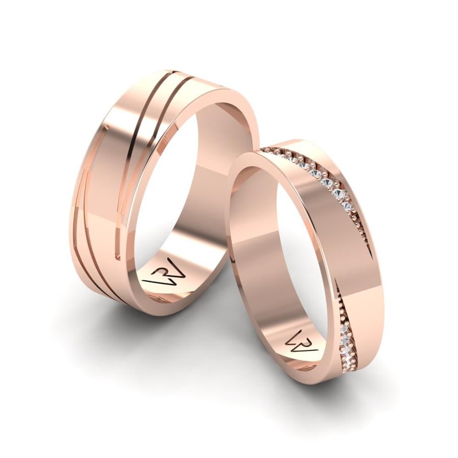 Alliances Modernes Devotion Or Rose