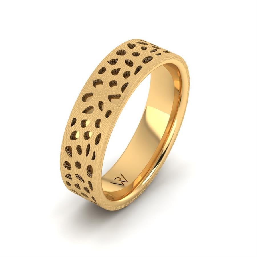 Alliances modernes homme Pol Or Jaune