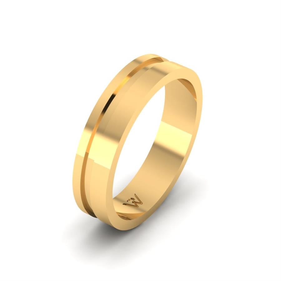 Alliances Modernes Homme Yearn Or Jaune