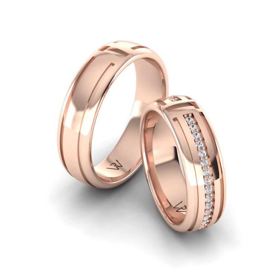Alliances modernes Liam Or Rose