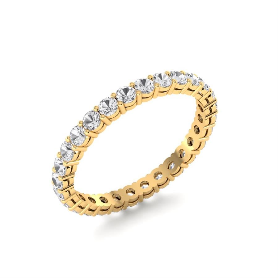 Bagues Toujours Or Jaune Oxyde de zirconium 1.15 ct