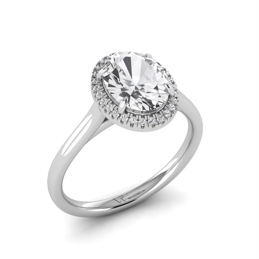 Solitaires Fayra Or Blanc Diamant 1.75 ct