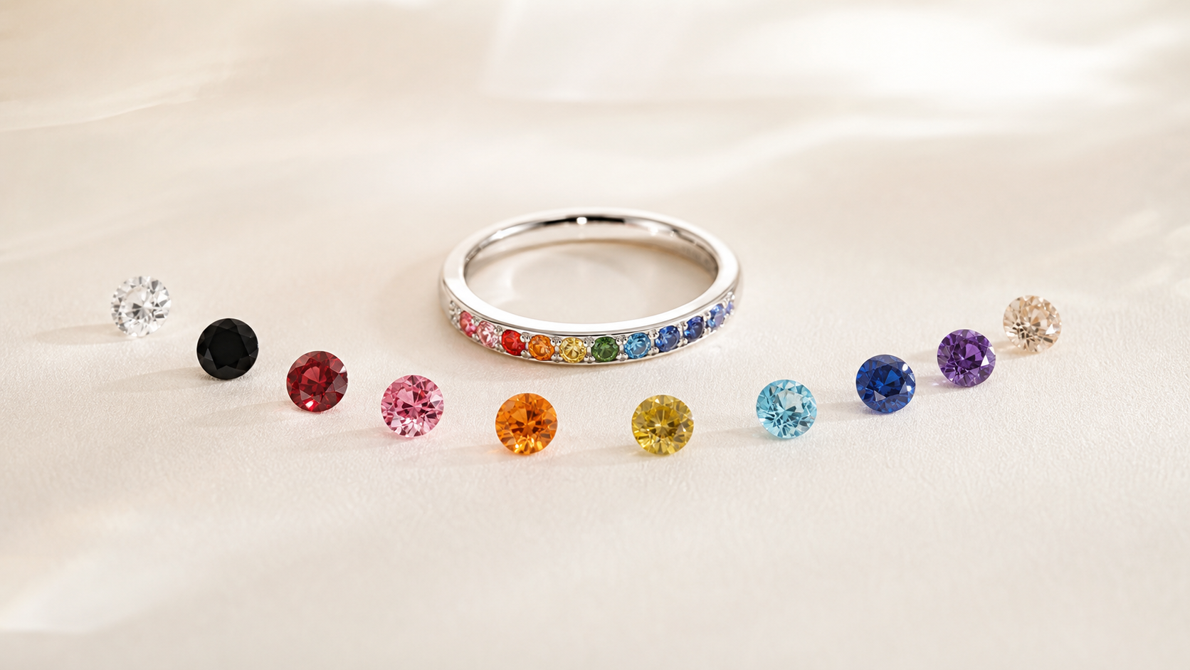 couleur oxyde de zirconium,pierre de couleur,alliance personnalisée,oxyde de zirconium couleur,alliance avec pierre couleur,personnaliser son alliance
