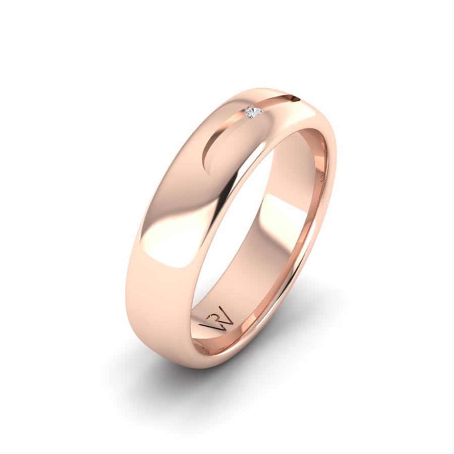 Alliances classiques Adore Glorious Or Rose