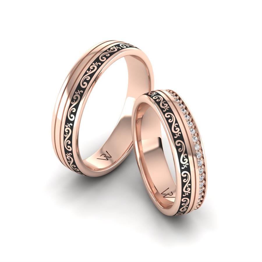 Alliances classiques Alluring Rule Or Rose