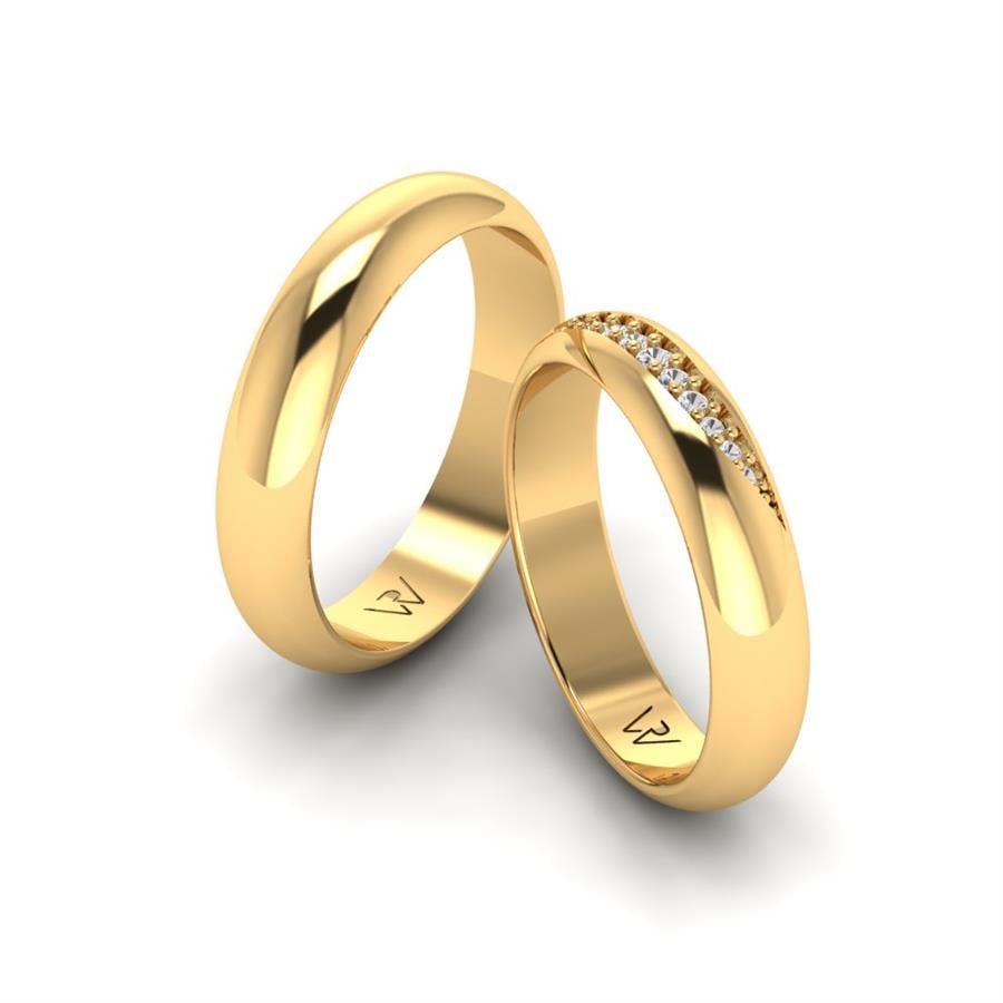 Alliances Classiques Beloved Or Jaune