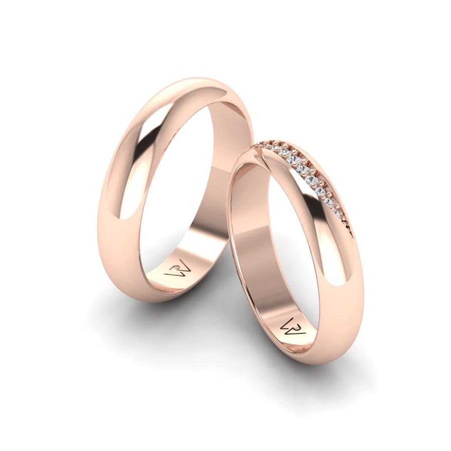 Alliances Classiques Beloved Or Rose