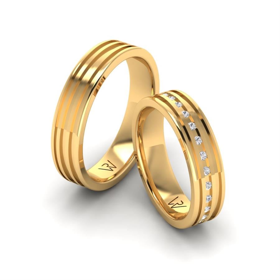 Alliances Classiques ÉQuilibre Or Jaune