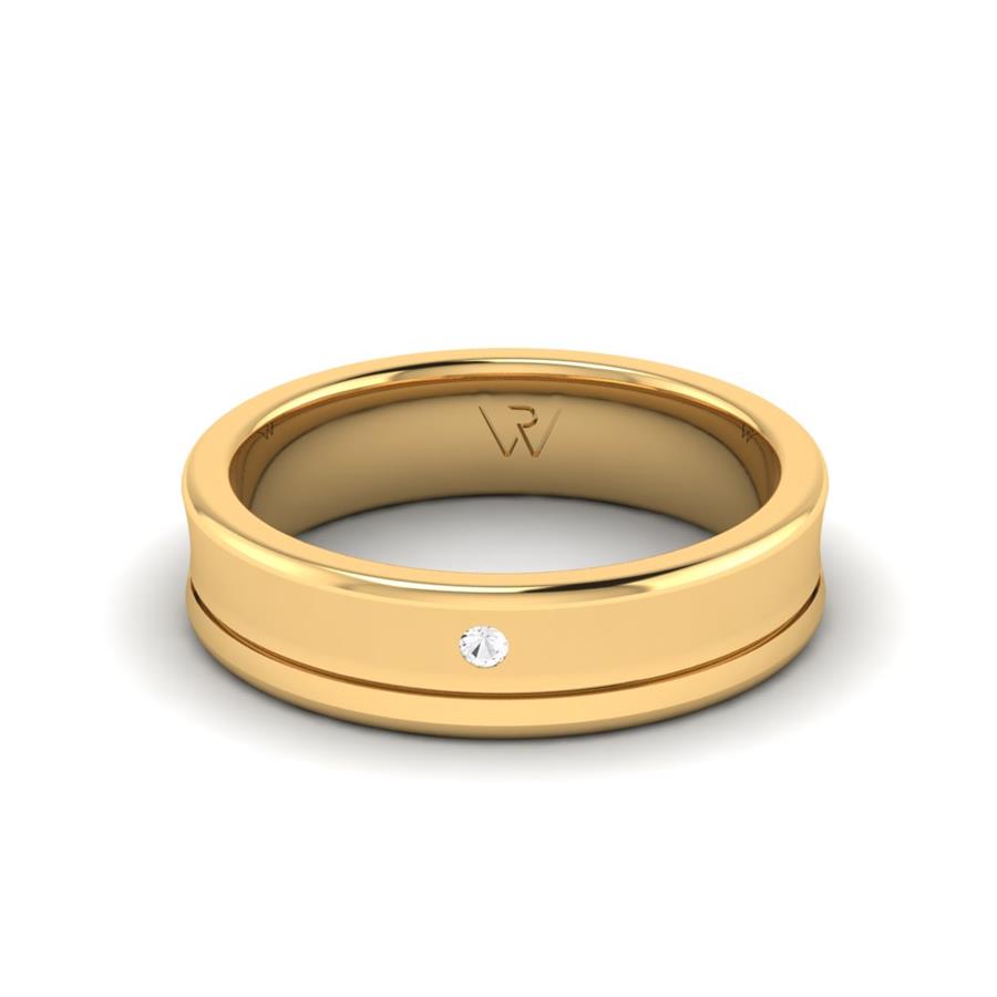 Alliances classiques Heavenly Gloss Or Jaune