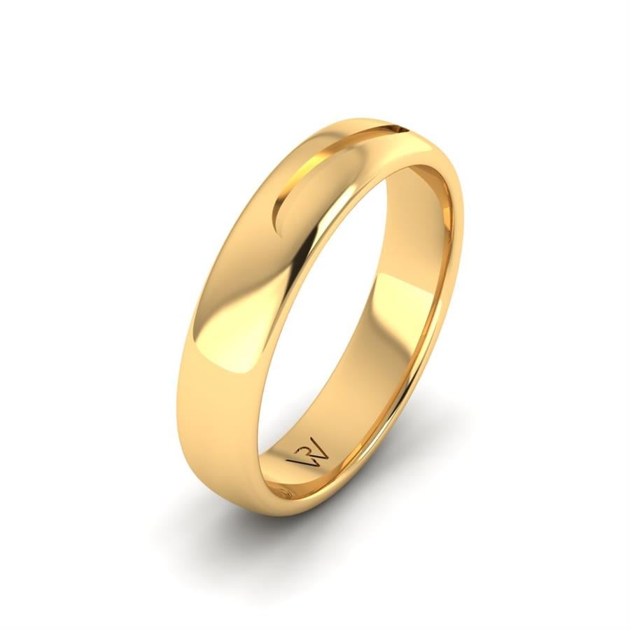 Alliances classiques homme Adore Glorious Or Jaune