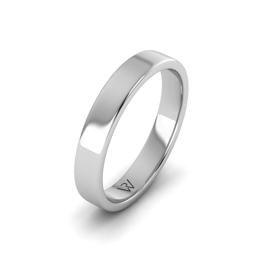 Alliances classiques homme Alluring Safety Or Blanc