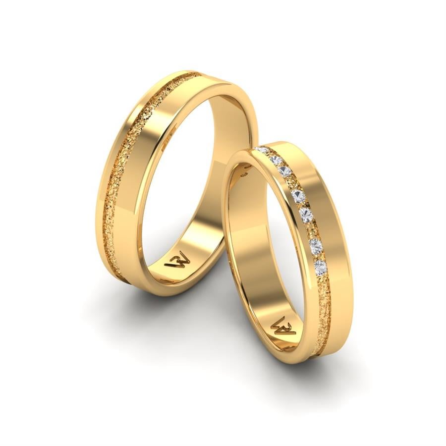Alliances Classiques Jubilant Or Jaune