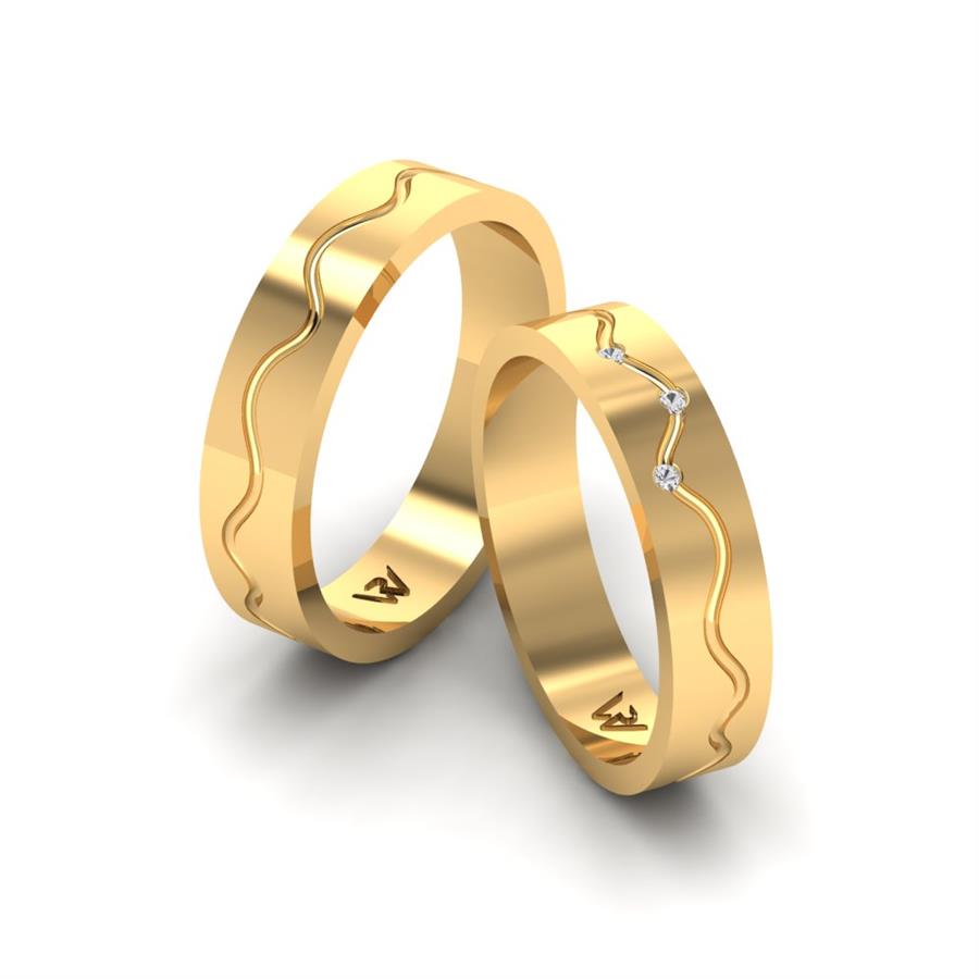 Alliances Classiques Warmth Or Jaune