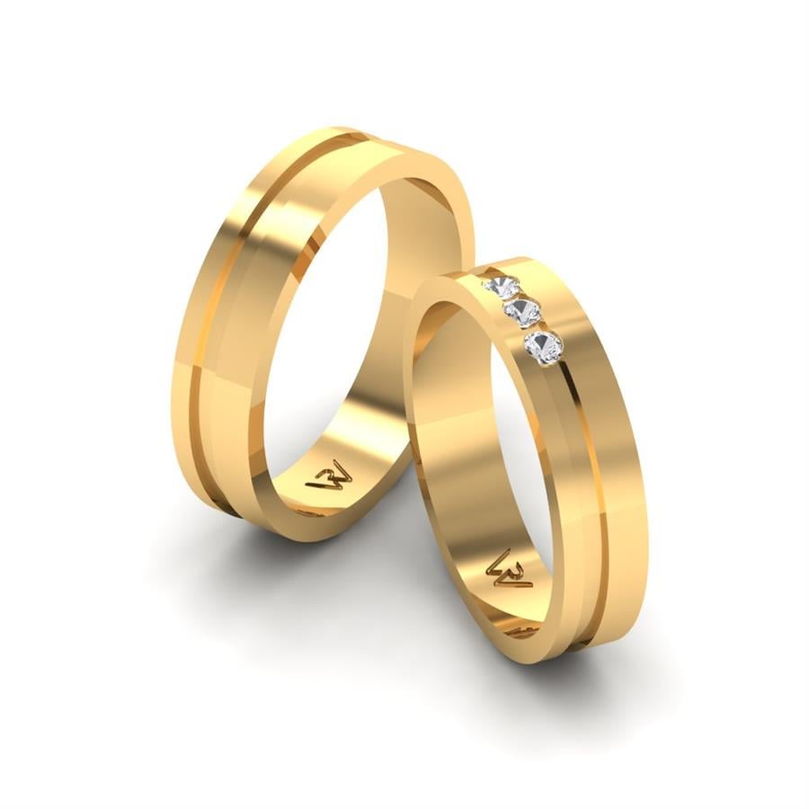 Alliances Classiques Yearn Or Jaune