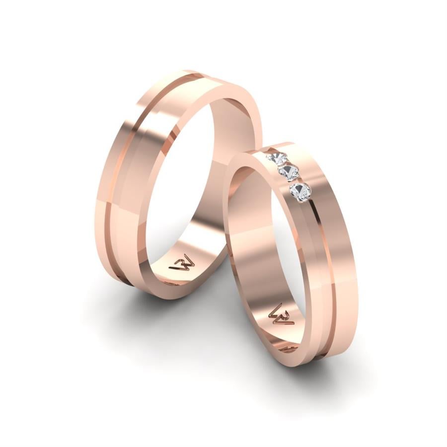 Alliances Classiques Yearn Or Rose