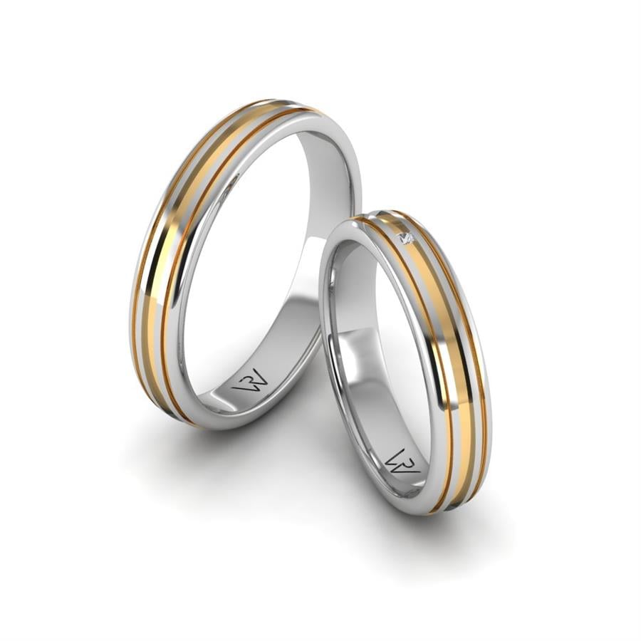 Alliances modernes Amazing Dimension Basic Or Blanc Et Jaune