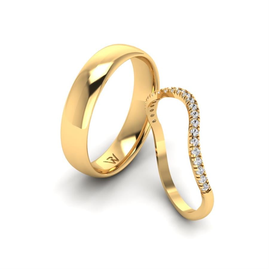 Alliances Modernes CâLinuu Or Jaune