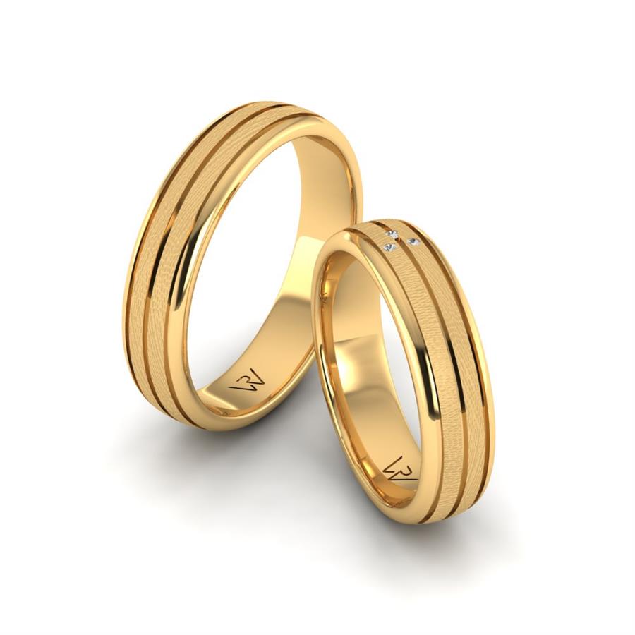 Alliances modernes Celtic Sign Or Jaune
