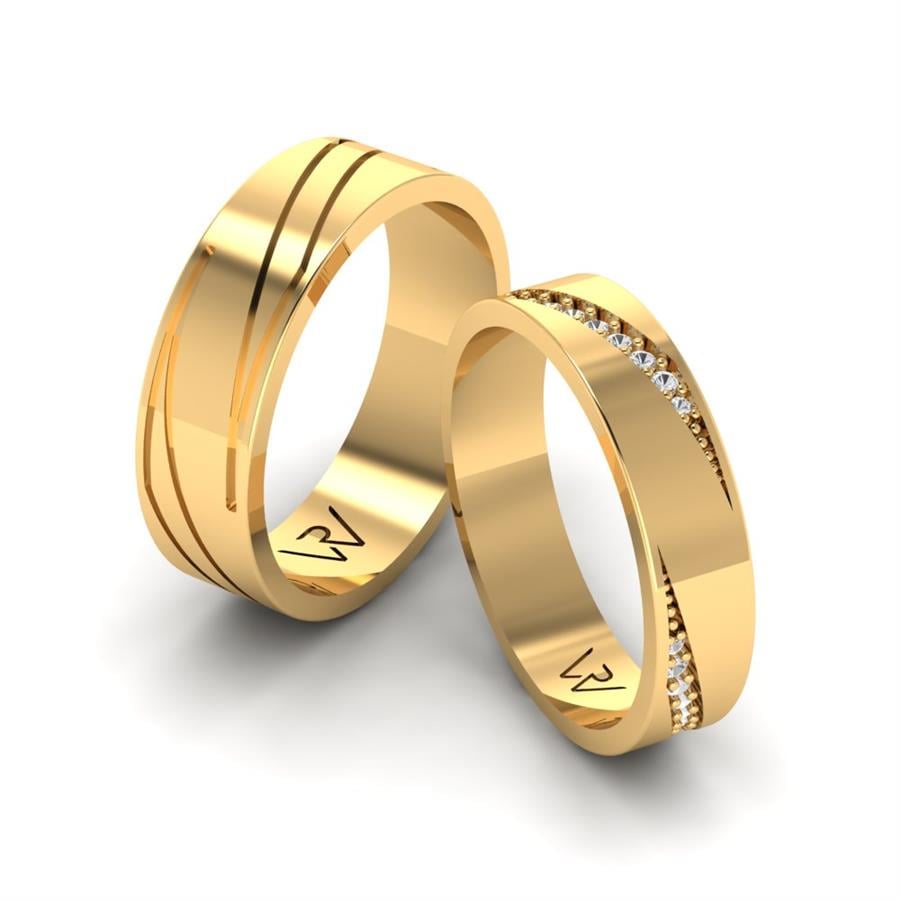 Alliances Modernes Devotion Or Jaune