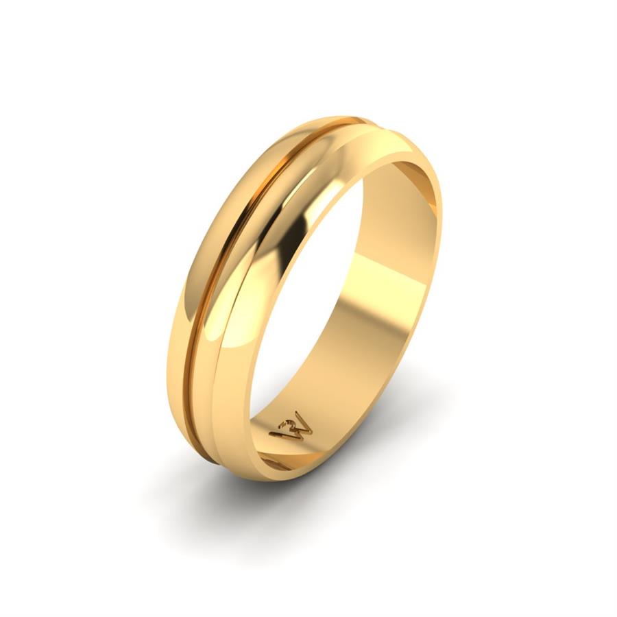 Alliances Modernes Homme Adulation Or Jaune